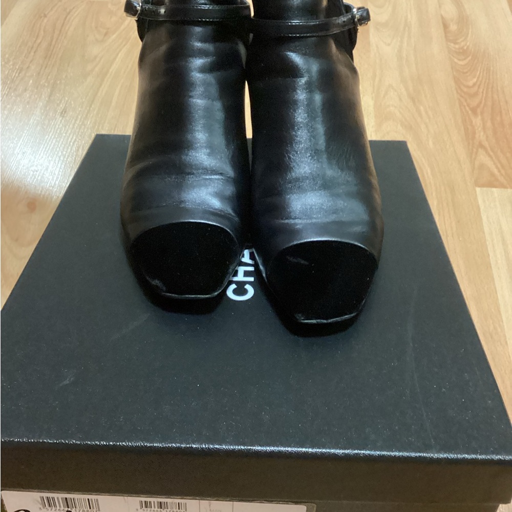 CHANEL Black Ankle Boots - Picture 2 of 15